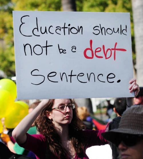 Education should not be a debt sentence.jpg